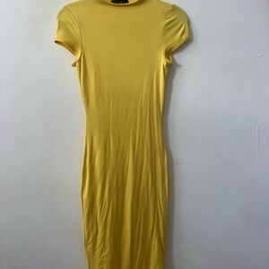 Elegant Yellow Dress